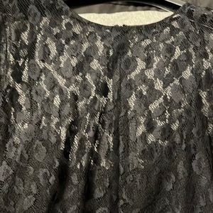 Worth New York lace top with under tank Size 16